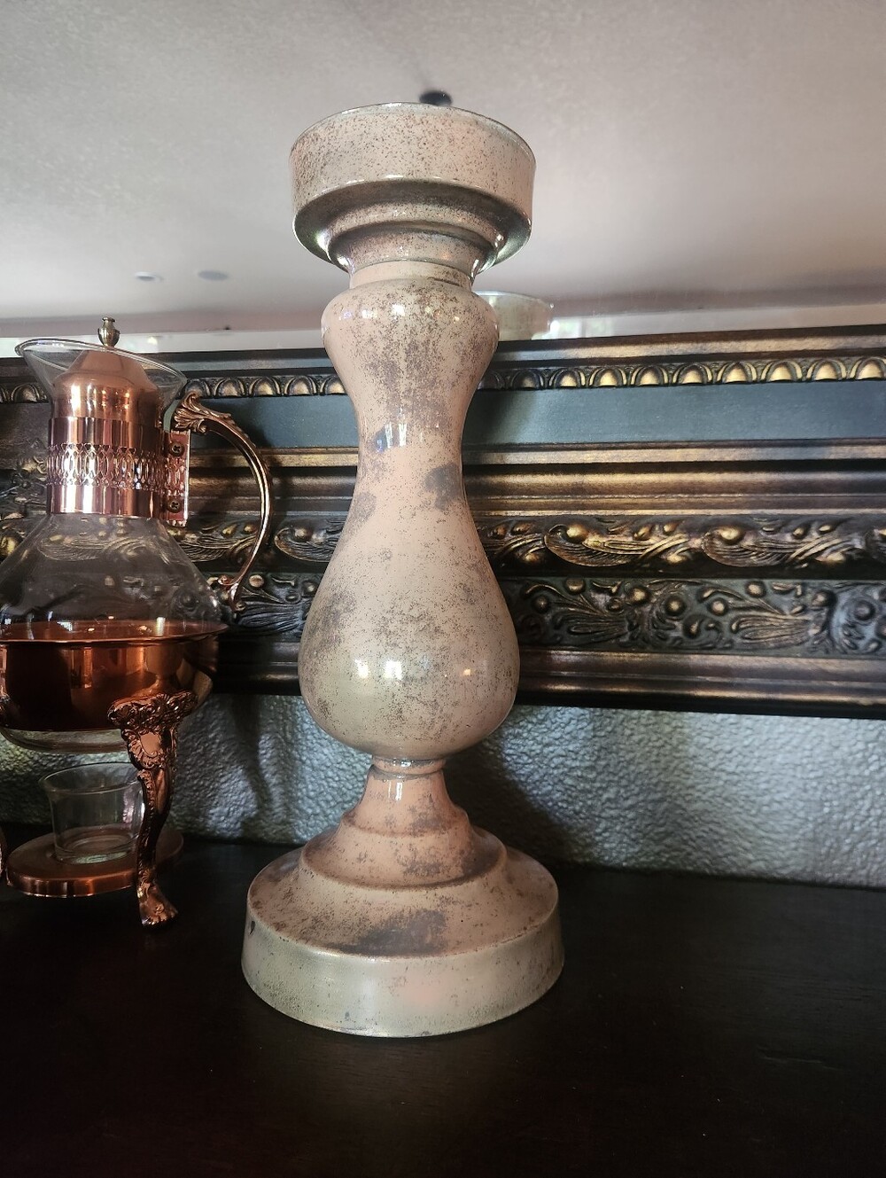 Large Pillar Candle Holder